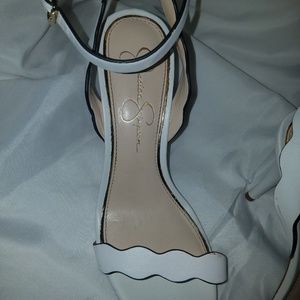 Strappy heeled sandal